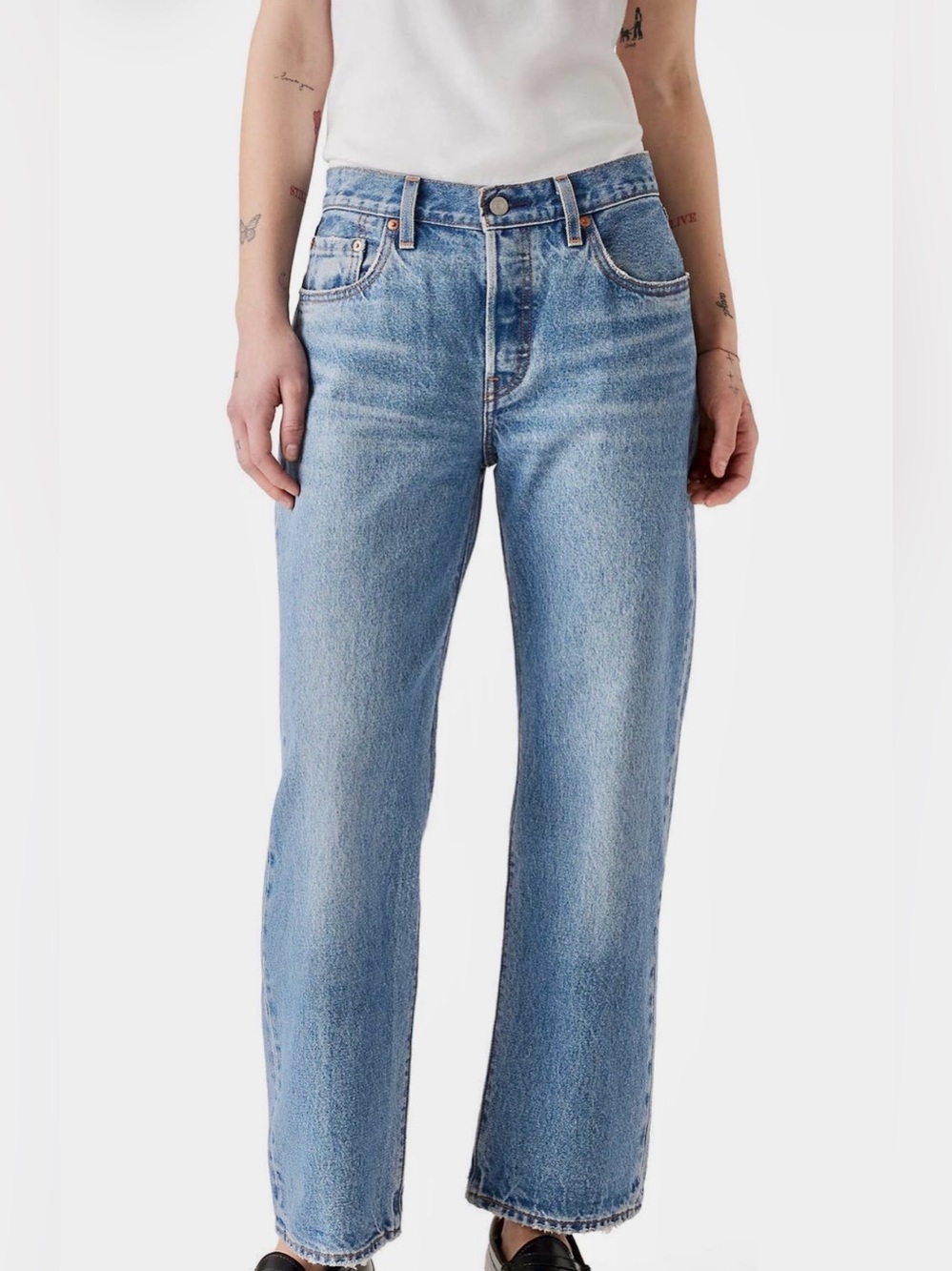 Levi's 501 ‘90s Straight Leg Ankle Jeans